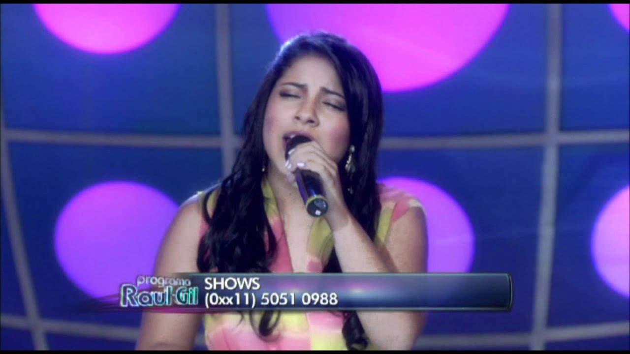 Posso Clamar - Gabriela Rocha - Eyshila no Programa Raul Gil - Homenagem ao Artista Full HD