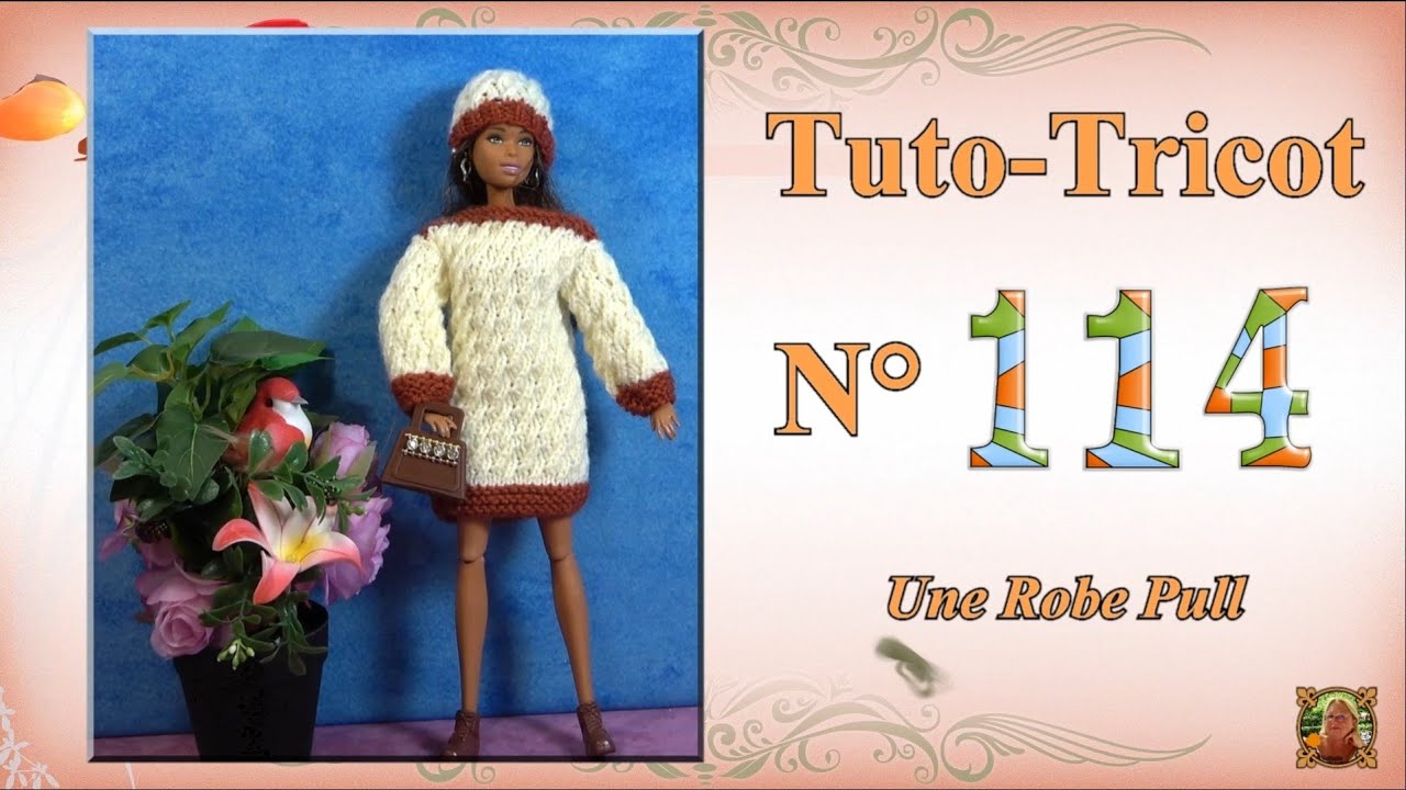 🥢 Tuto Tricot N°114 | 👗 Une robe-Pull