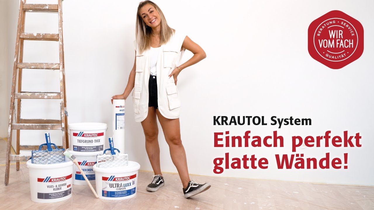 Einfach perfekt glatte Wände!