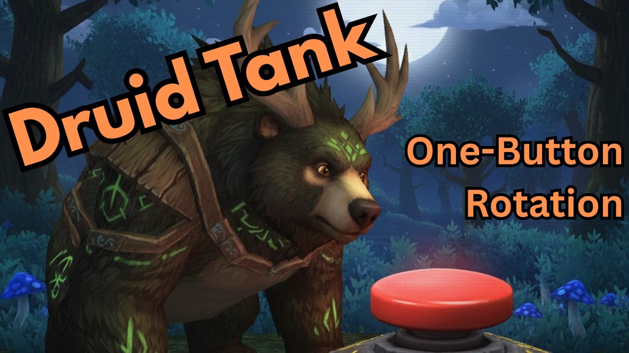 Guardian Druid 🐻 One-Button Guide: Tank Anything with Ease!