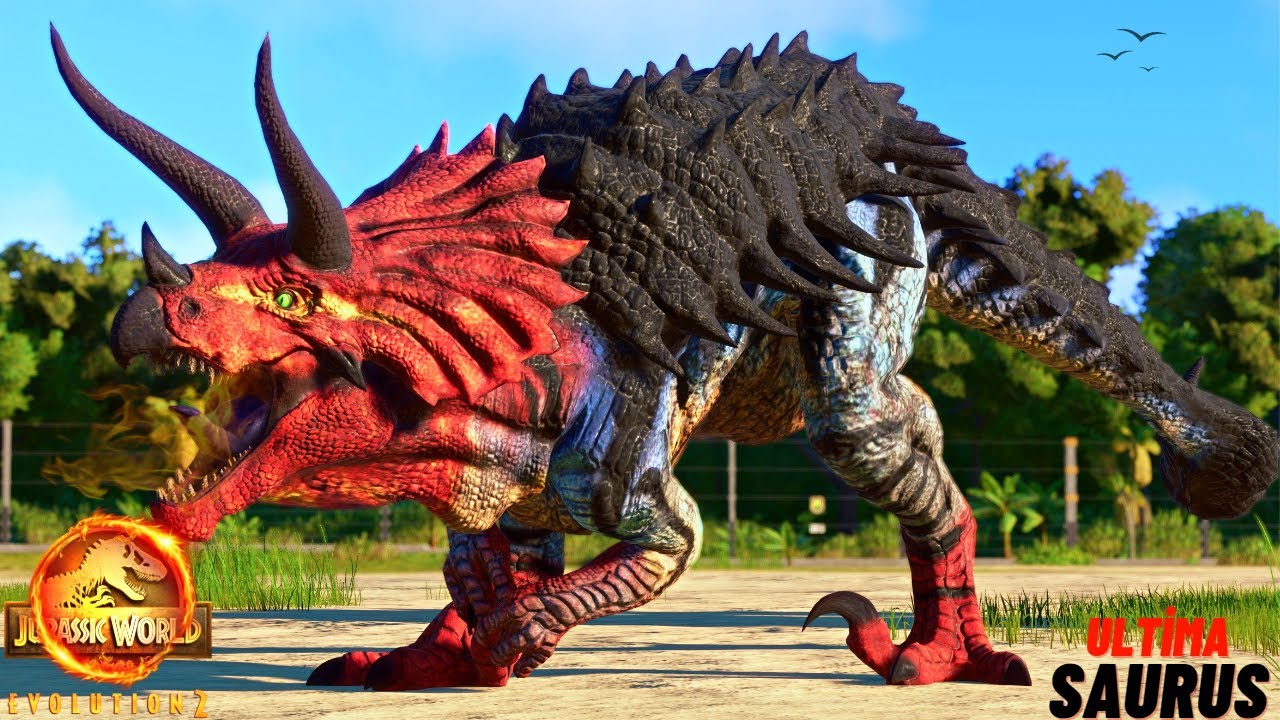 ULTİMASAURUS vs T-REX & GİGANATOSAURUS & IREX Dinosaurs Fight! | Jurassic World Evolution 2 🦖
