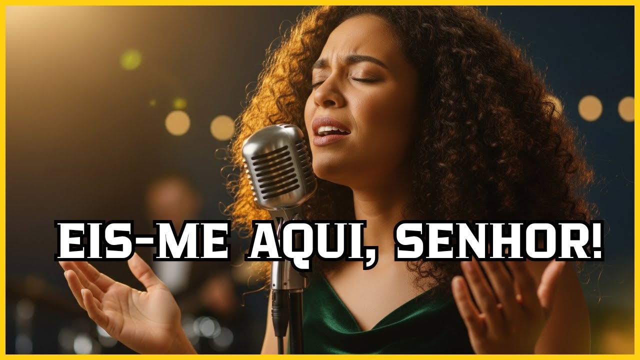 🔥 EIS ME AQUI, SENHOR - 🎵  - Música Gospel - Louvor Gospel