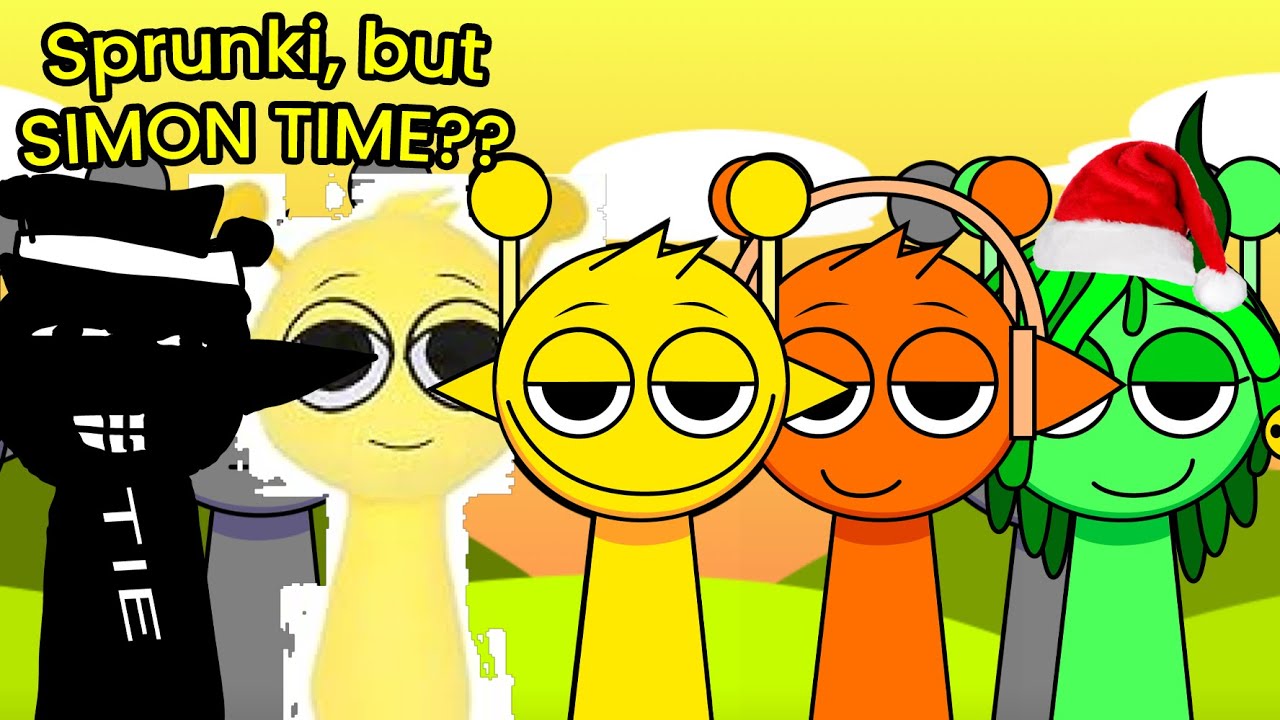 Sprunki, but SIMON TIME??