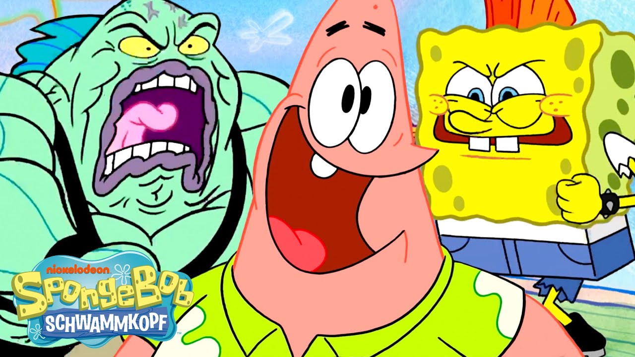 Die Patrick Star Show | Alle Charaktere, die genauso verrückt sind wie Patrick 🤪 | Schwammkopf