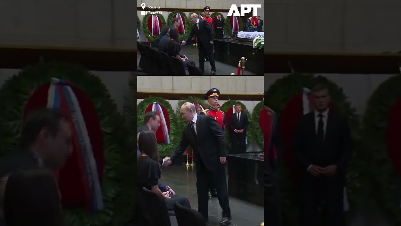 Heartfelt Tribute: Putin Bids Farewell To His Ex-Classmate & Supreme Court Chief Podnosova | APT