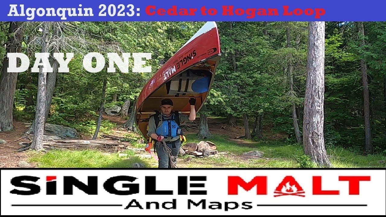 Algonquin Park 2023: DAY ONE - Cedar Lake to Catfish Lake