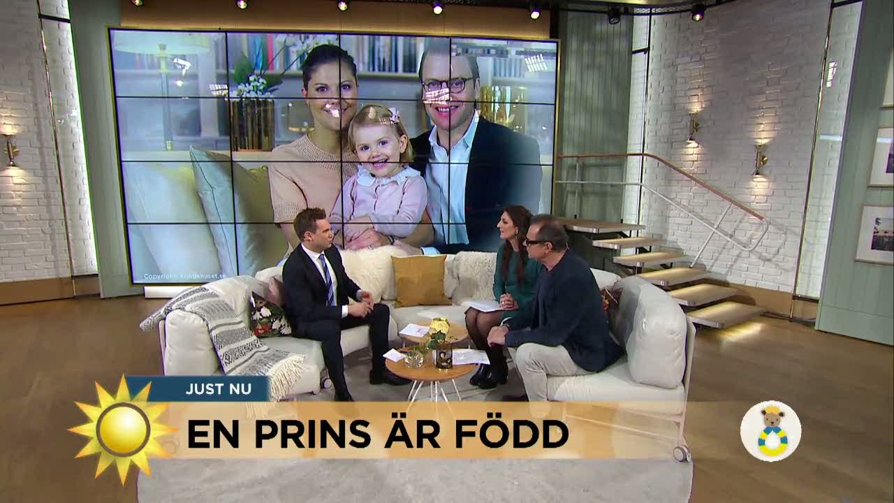 Så skojade Prins Daniel med journalisterna - Nyhetsmorgon (TV4)