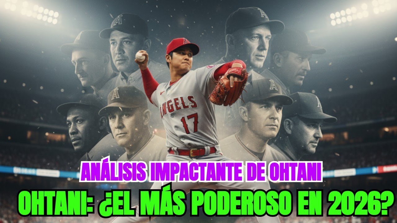 ¿Es OHTANI el JUGADOR MÁS PODEROSO de MLB en 2026? Análisis Impactante.