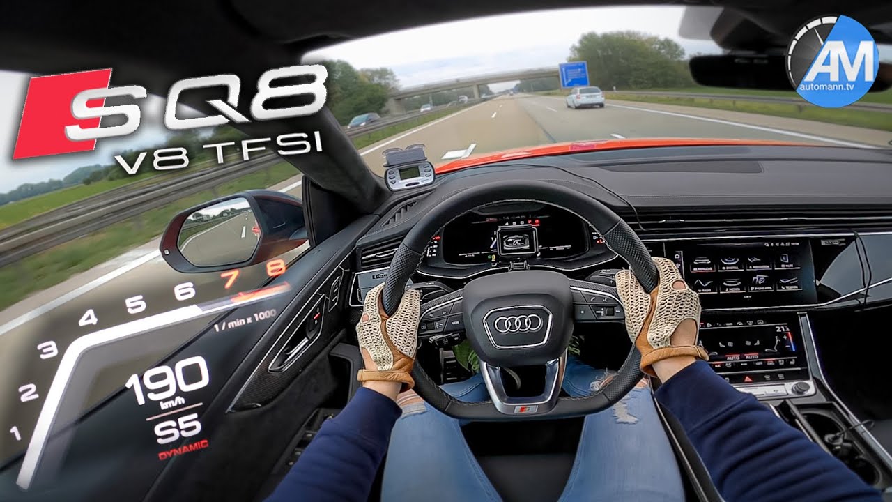 Audi SQ8 V8 TFSI (507hp) | Launch Control & 100-200 km/h acceleration🏁 | by Automann