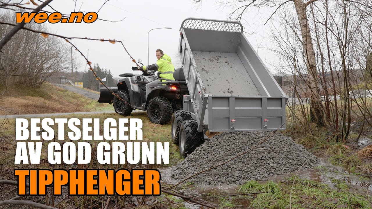 Tipphenger Vestland - allsidig henger
