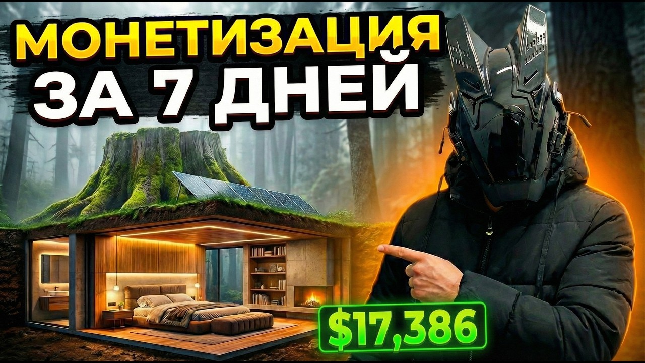 $17,386 БЕЗ КАМЕРЫ, БЕЗ ЛИЦА? 😱Тестирую Ai нишу на YouTube 2026