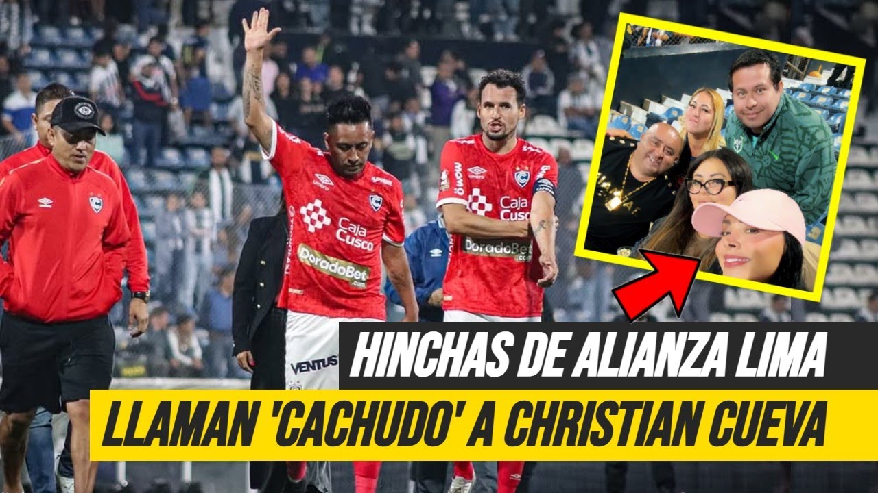 HINCHAS DE ALIANZA LIMA INSULTAN A CHRISTIAN CUEVA Y ÉL LES RESPONDE