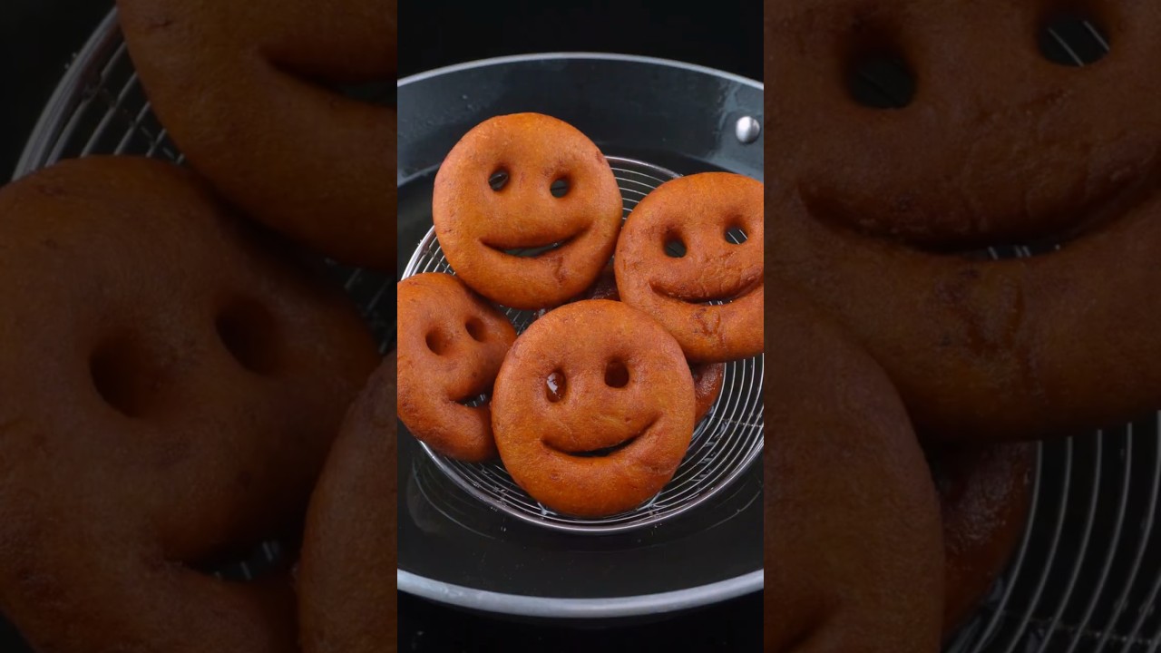 Crispy Potato Smileys That Will Make You Smile Back #shorts