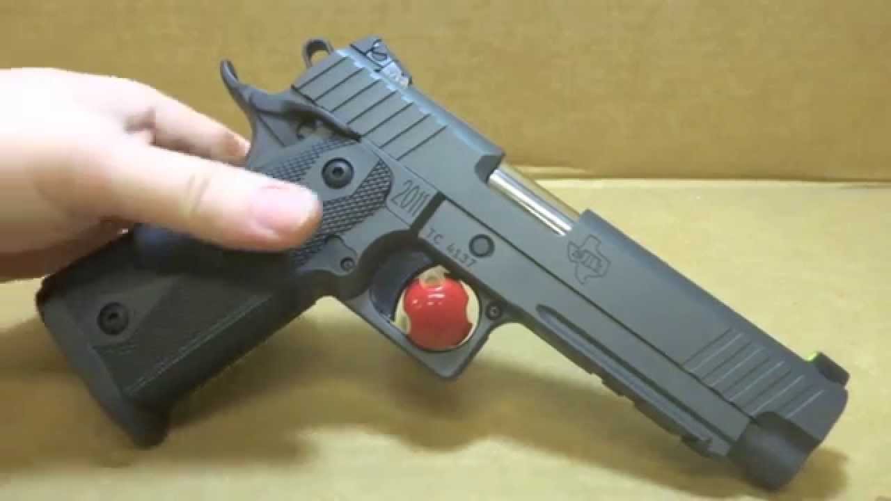 STI Tactical 5.0 2011 with Machete Grey Cerakote & Custom Upgrades