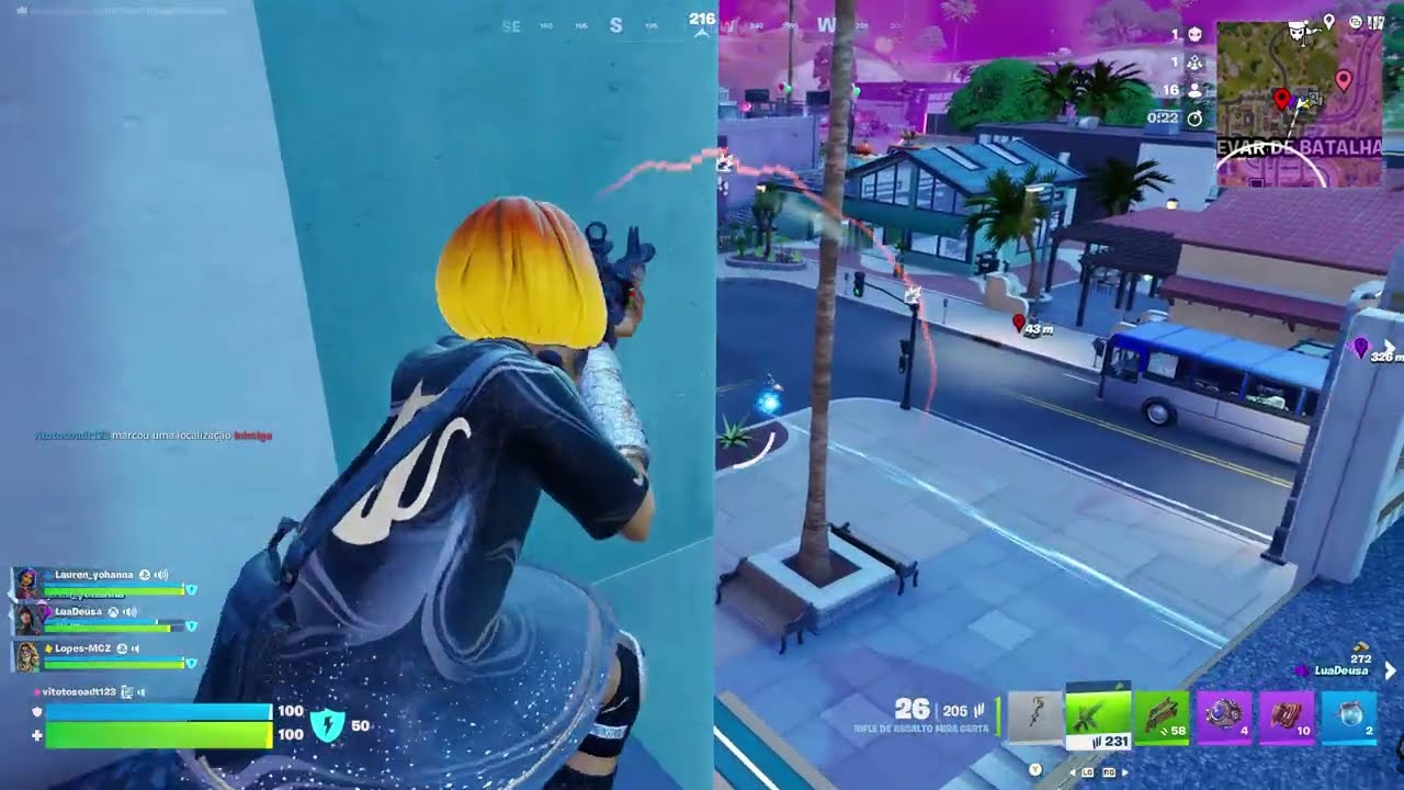 ESQUADRÃO COM A GALERA DA MADRUGADA - FORTNITE