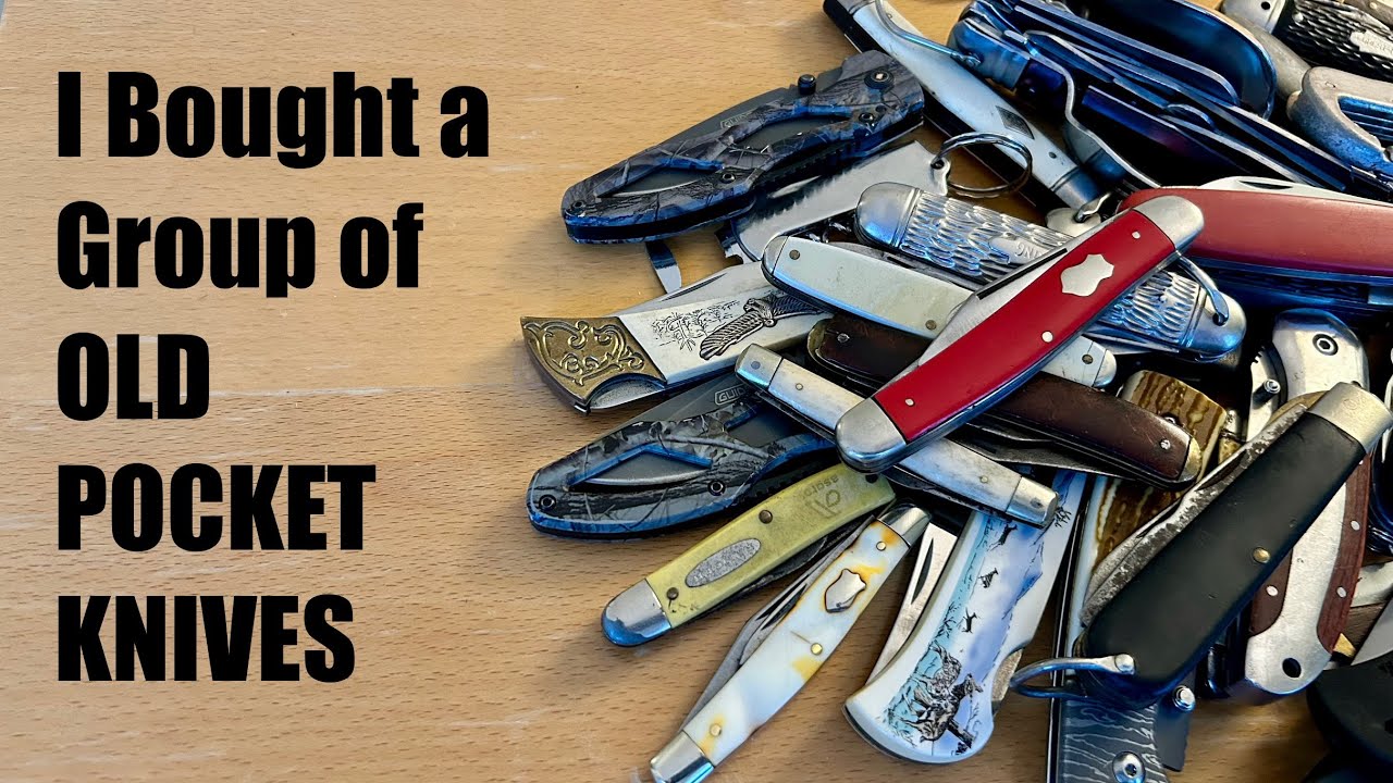 38 Old Pocket Knives for $70.  A deal or not?  Unboxing knife video - Remington, Camillus - Ebay lot