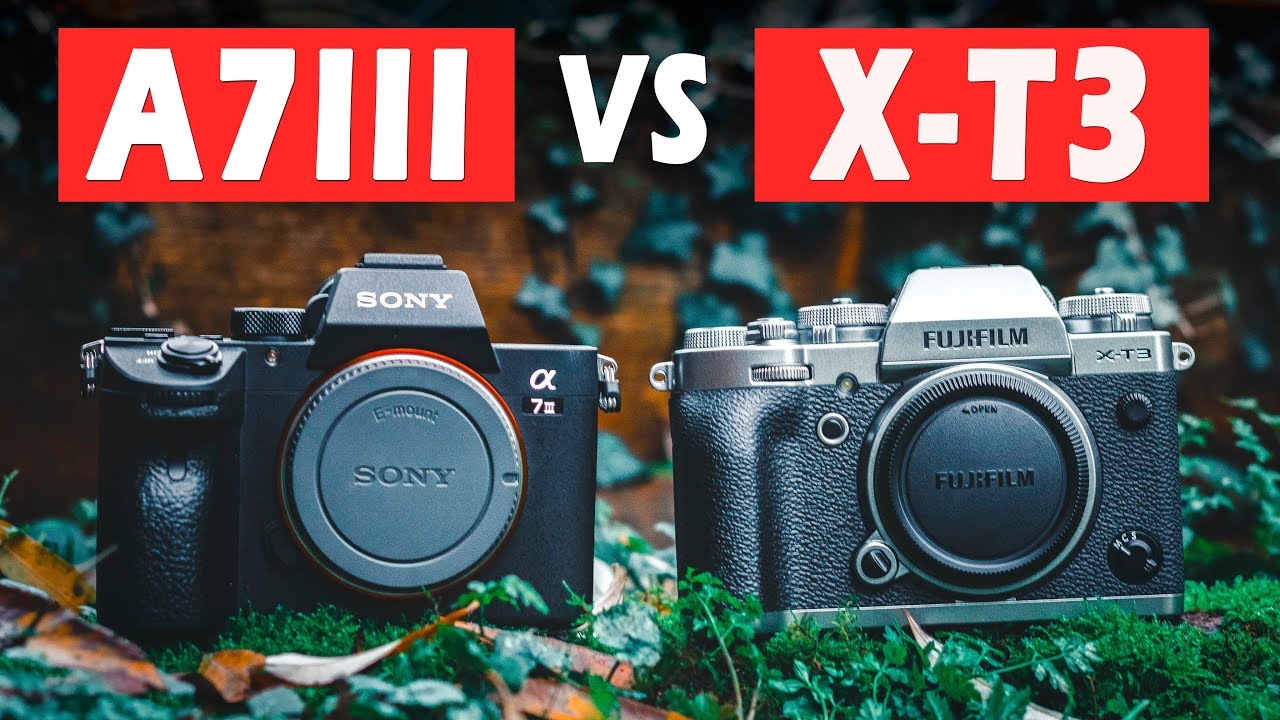 Comparaison Sony A7III vs Fujifilm XT3 - lequel CHOISIR ?