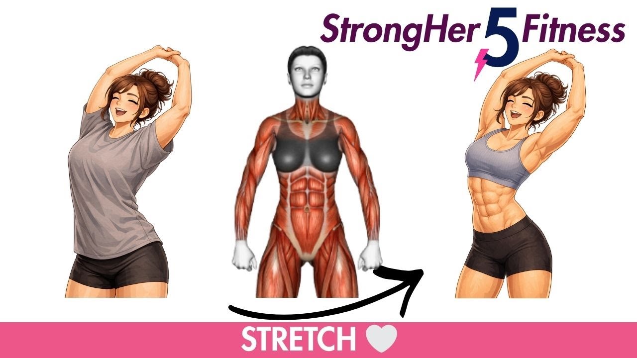 5-Minute Full Body Stretch | Relax & Recover at Home