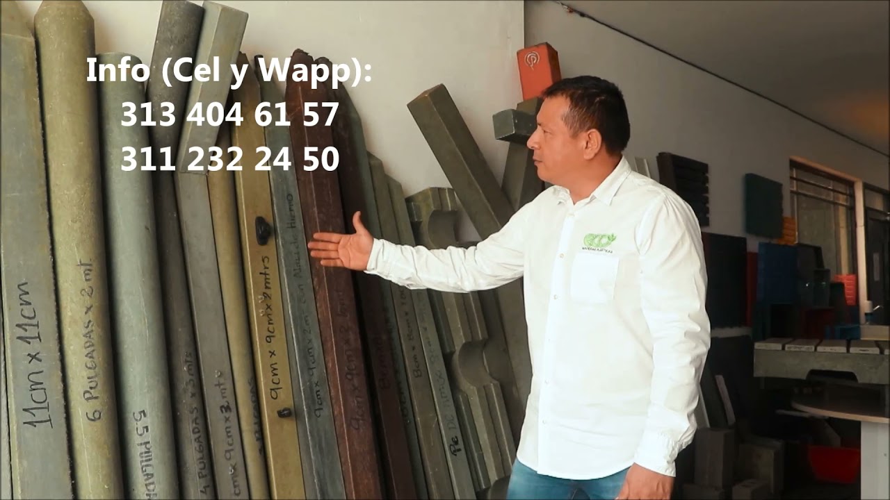 Postes pl&aacute;sticos