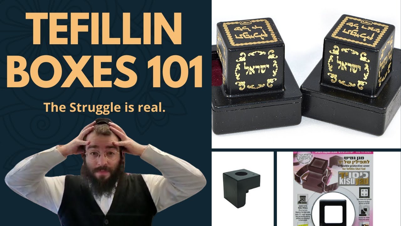 Tefillin plastic cover keep falling off! Tefillin Boxes. The correct size protective casing