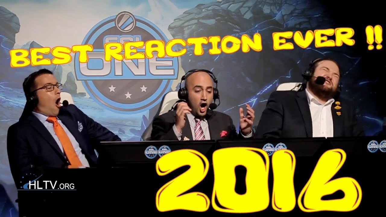 CS:GO Best Caster Reaction EVER [2016] ft Anders Blume
