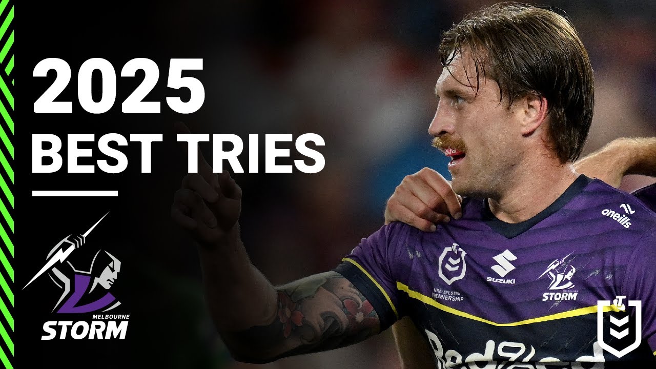 NRL Highlights | 2025 NRL Highlights | Melbourne Storm Top Tries of 2025