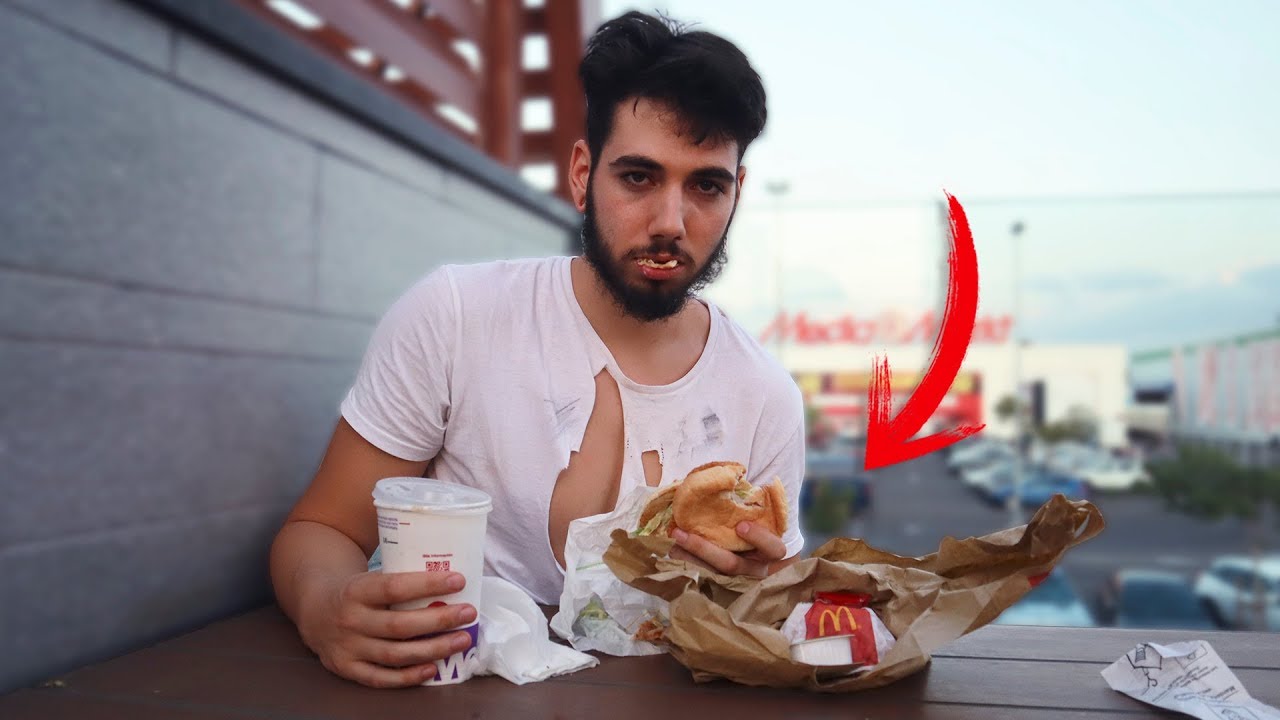 LLEVAMOS A UN VAGABUNDO A MCDONALDS *POR PRIMERA VEZ*