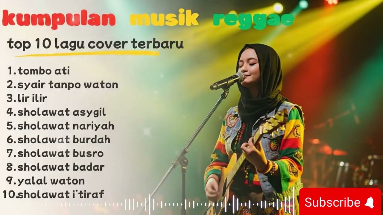 Kumpulan Musik Reggae Sholawat Terbaru Top 10 Lagu Cover Adem Menenangkan Hati