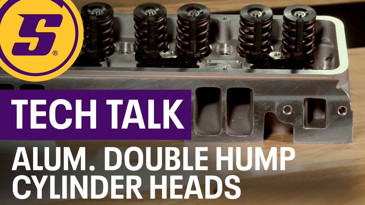 Speedway Motors Tech Talk GM 461 Double Hump Алюминиевые головки блока цилиндров Chevy SBC
