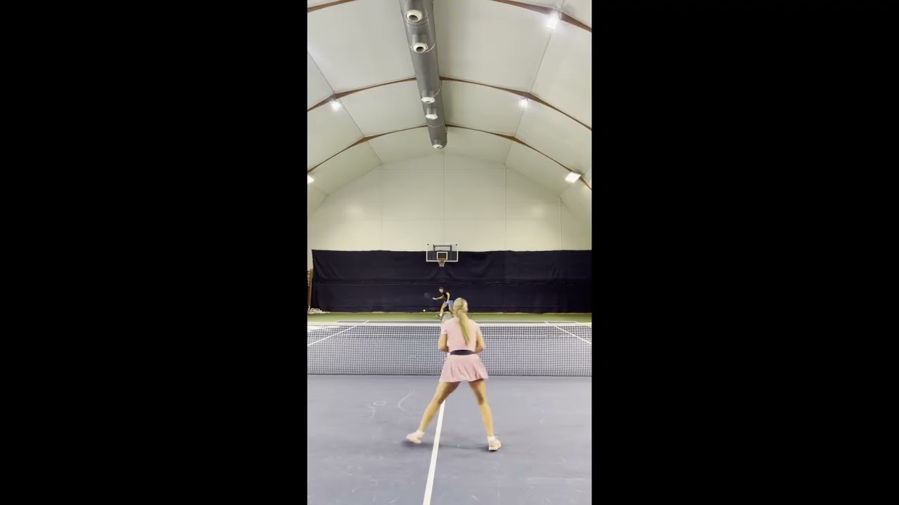 Elena Milutinovic - tennis recruiting video