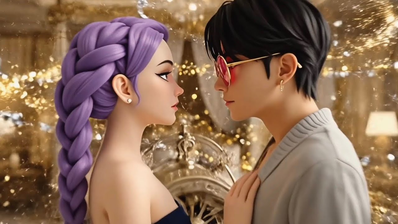 💃Virtual Idol Music Box: Rumi & Jinu Luxury Suite Tour #Kpop #3DVisuals #TrapLoop