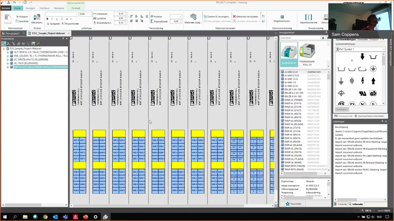Tips & Tricks webcast: interface Phoenix Project Complete Marking en EPLAN