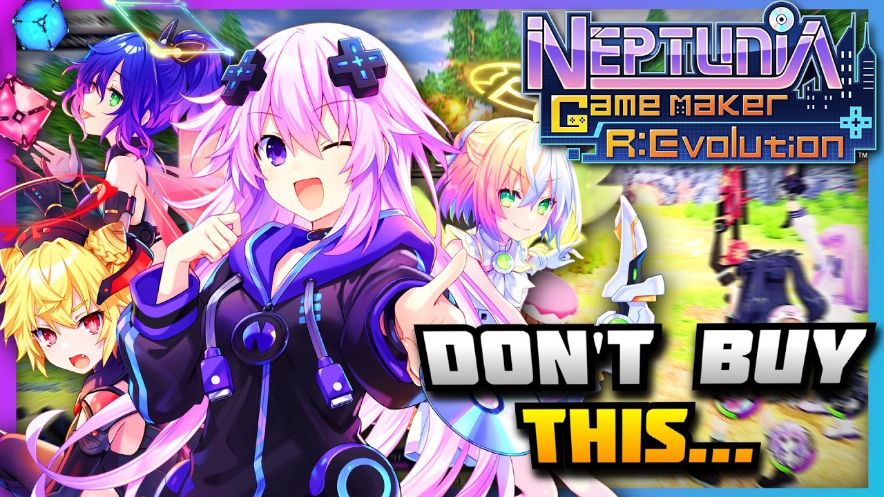 Что случилось с игрой Neptunia Game Maker R:Evolution? (Обзор)