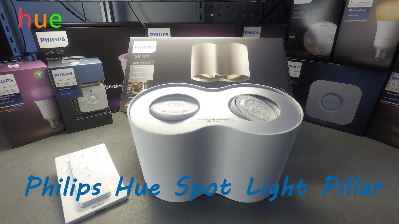 Philips Hue Spot light Pillar Unboxing