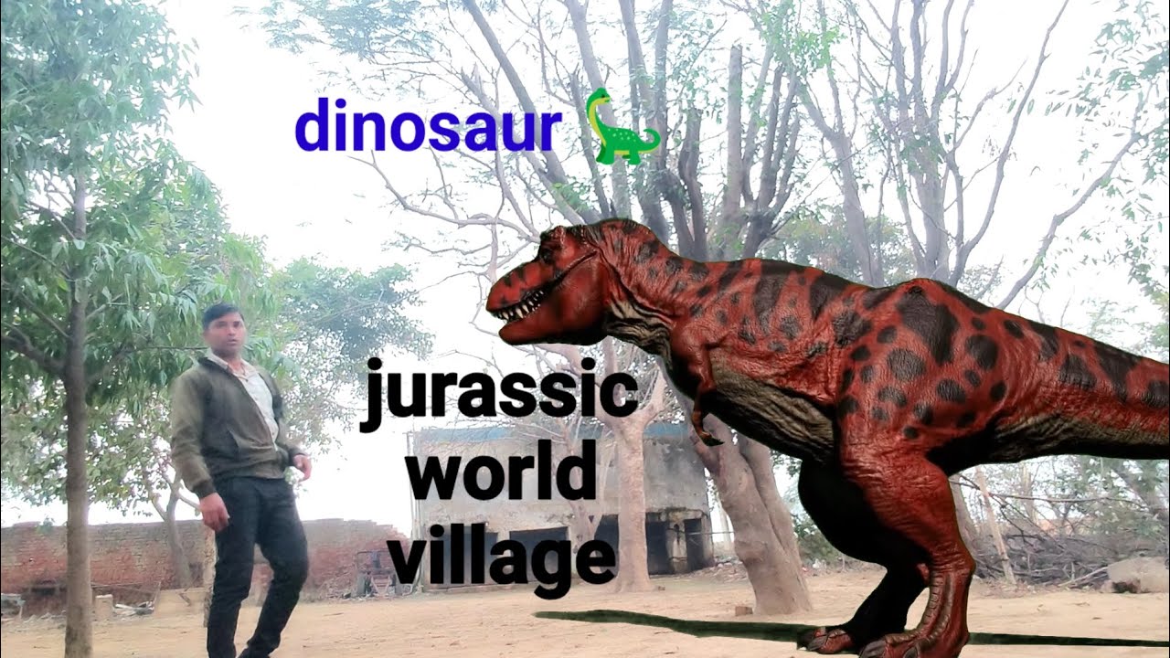 T-Rex 🦖 dinosaur 🦕 jurassic world 🌎 village Chase attack park 🏞️ part 165
