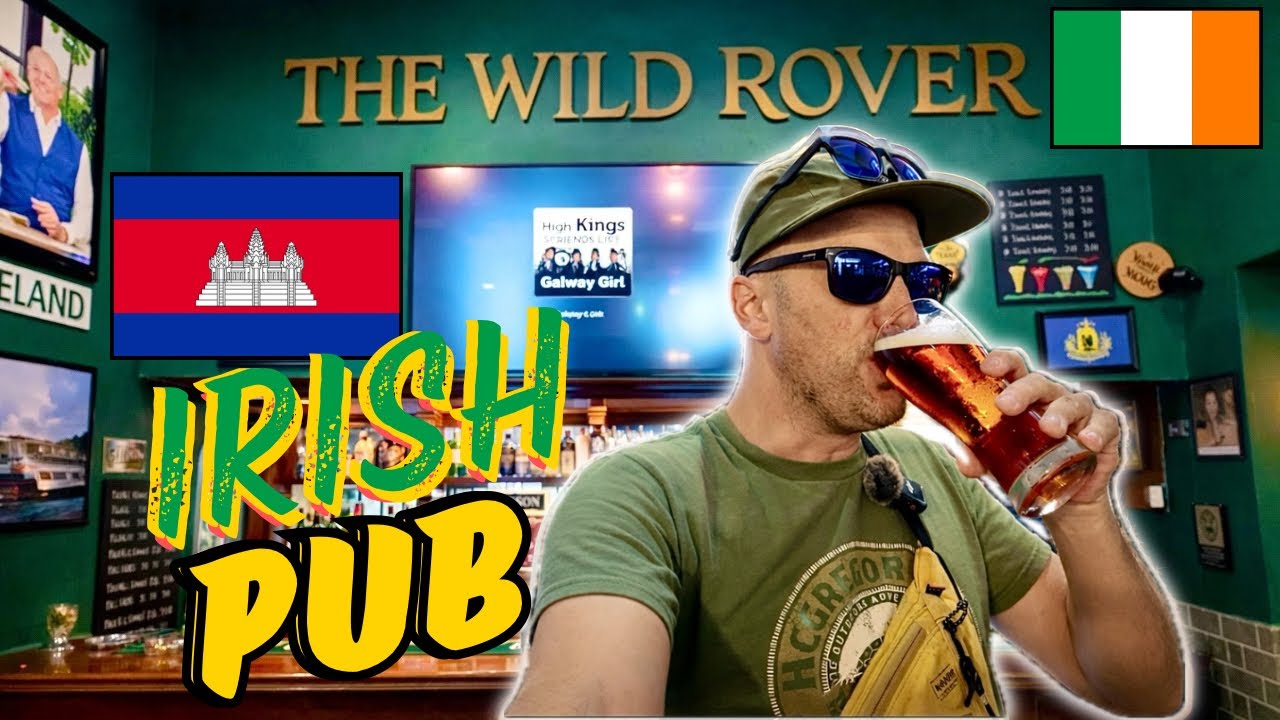 What’s an Irish Pub Like in Phnom Penh? 🇮🇪🍺 | The Wild Rover