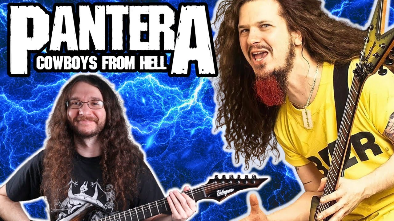 Cowboys From Hell - PANTERA | Правильный путь | Урок игры на гитаре с табулатурами