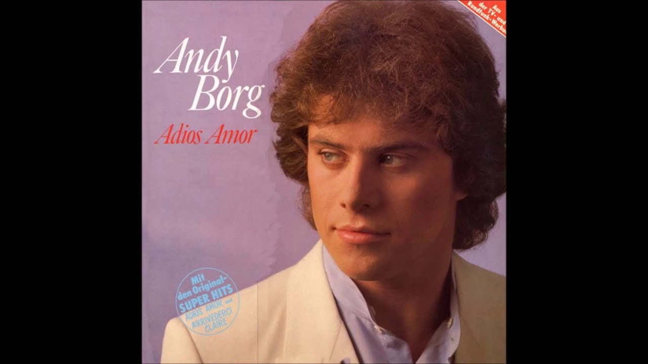 ADIOS AMOR ANDY BORG ganze LP aus den frühen  1980ern