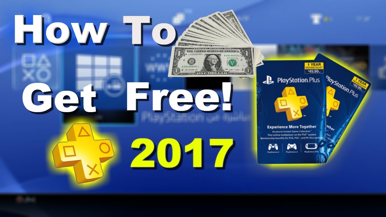 *How To Get Free PlayStation Plus For Free 2017*
