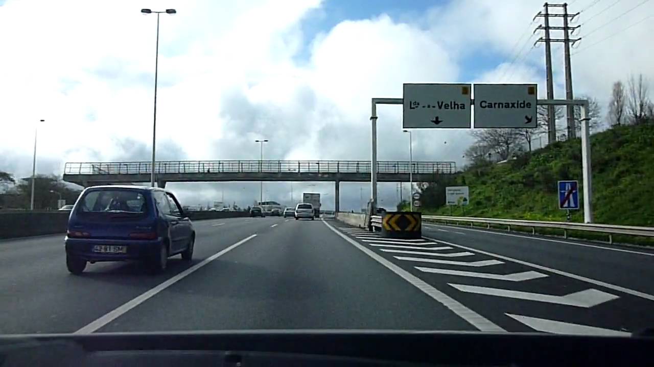 Driving in Portugal: CRIL Alfragide to Parede (1)