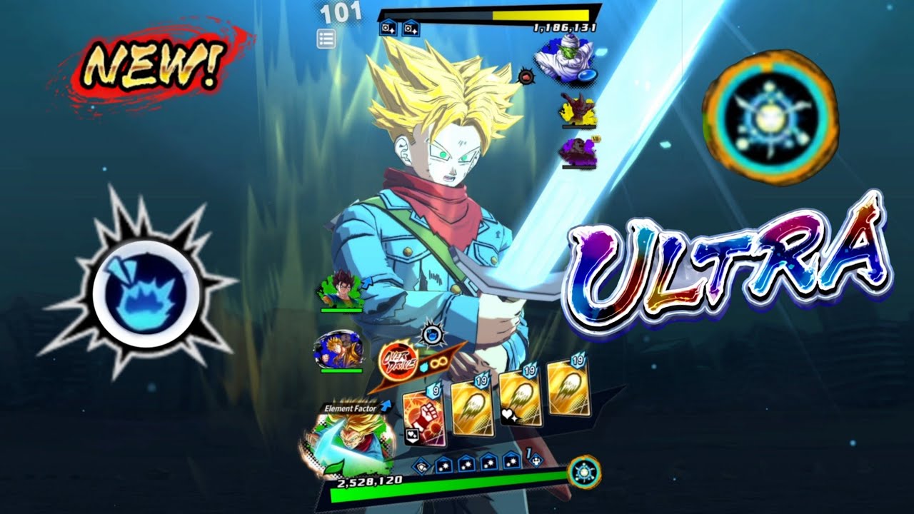 NEW ULTRA SOH Trunks All the Unseen Animations!!!-Hope Mode,New Unique Gauge-Dragon Ball Legends 