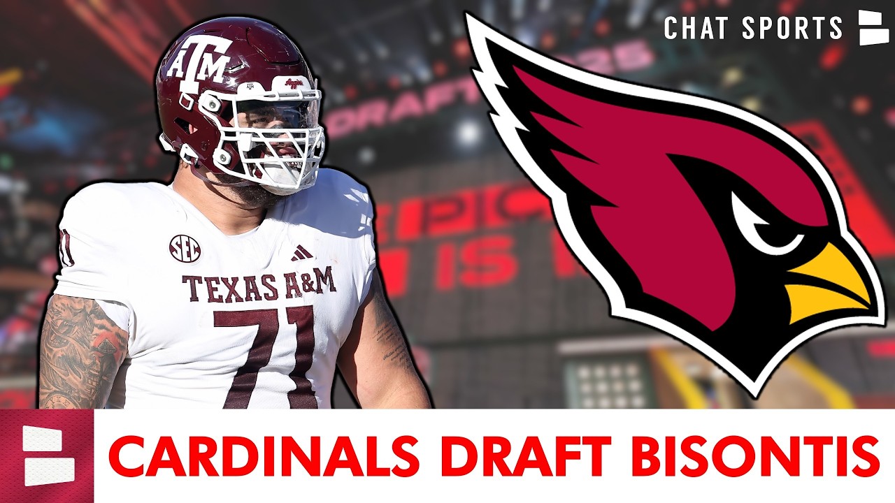 Chase Bisontis Selected By Cardinals With Pick #34 In 2nd Round Of 2026 NFL Draft