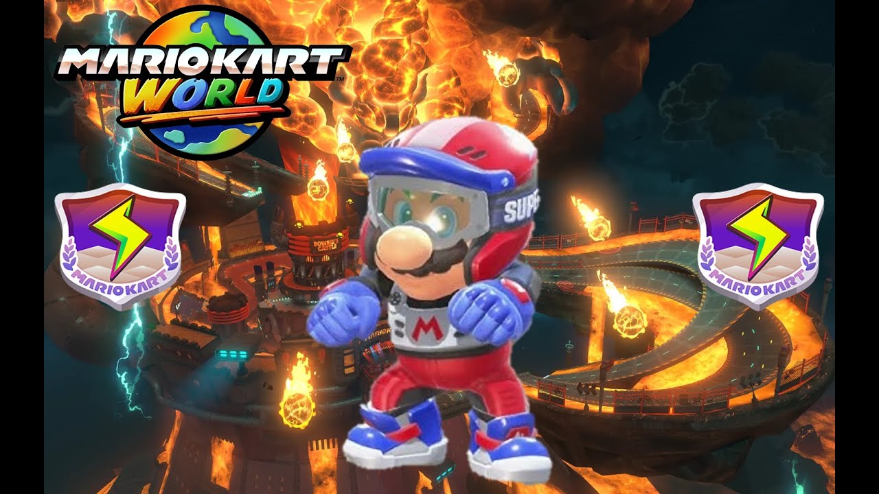 Mario Kart World - 150cc Lightning Cup - All Terrain Mario Gameplay