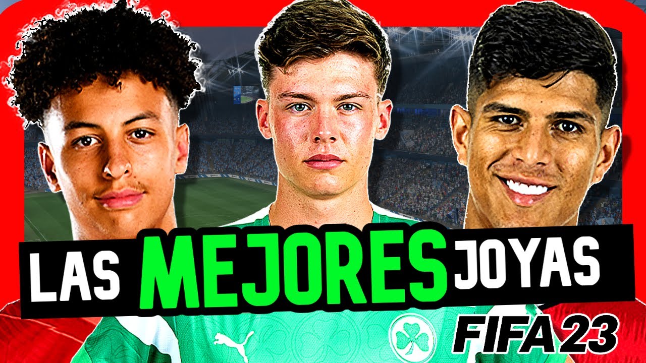✅Las  10 MEJORES JOVENES PROMESAS con CARA ESCANEADA de FIFA 23✅ | Modo Carrera