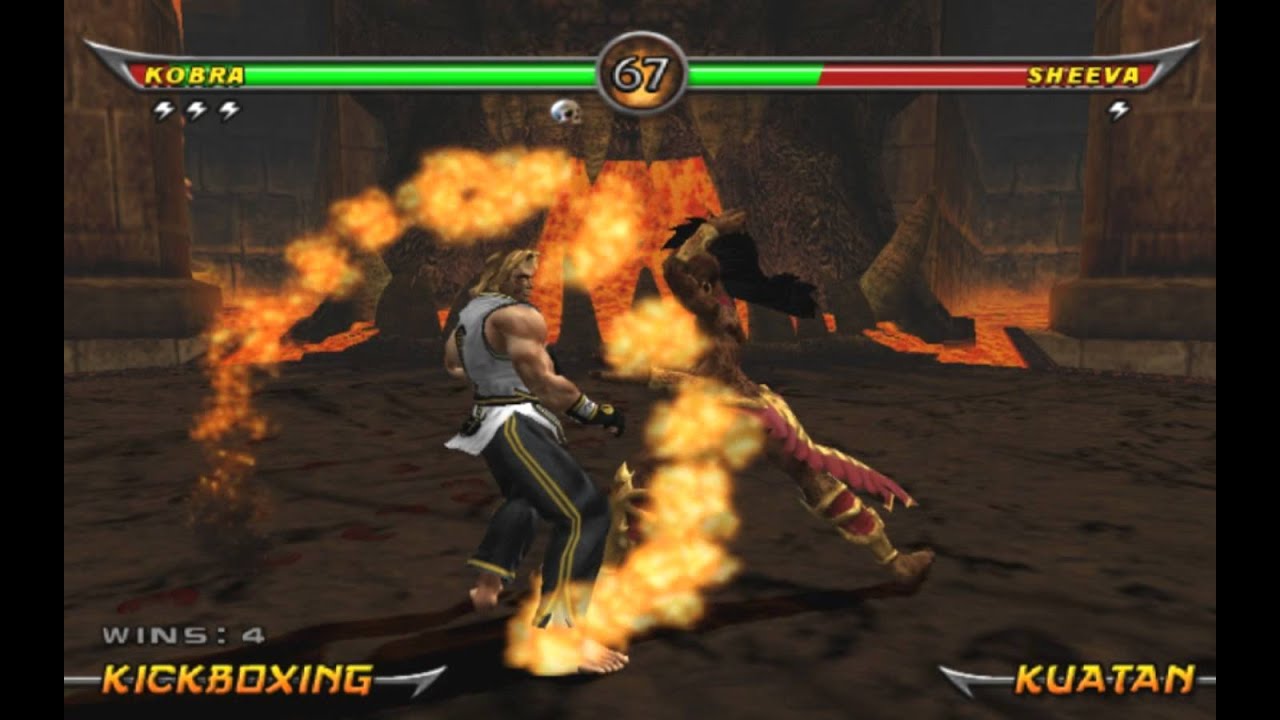 Mortal Kombat Armageddon — аркадная лестница Kobra