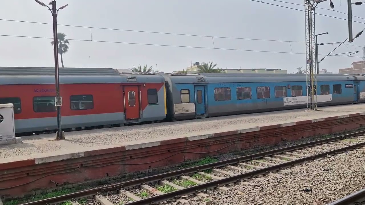 Railfaning At Gulzarbagh + Rafiganj Railway Station Rajya Rani Express + Neta Ji Express 
