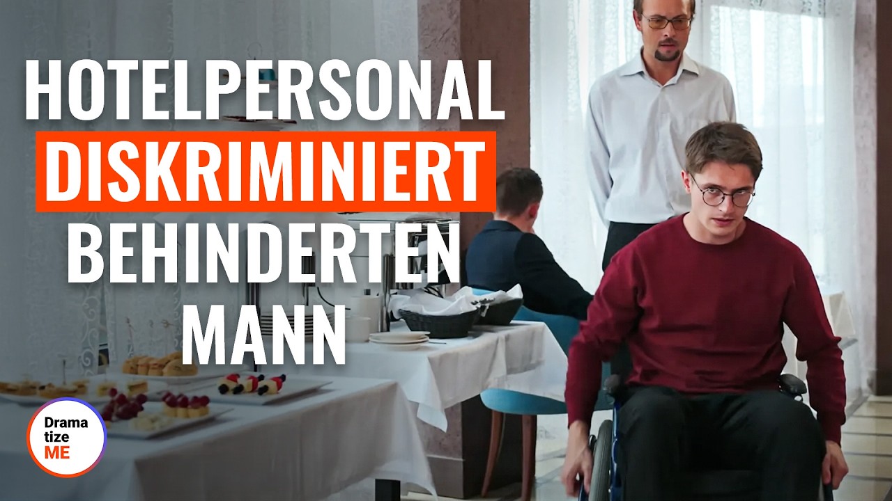 BEHINDERTEM Gast wurde von fiesen MITARBEITERN ein HOTELZIMMER VERWEIGERT | @DramatizeMe