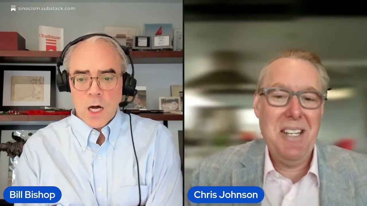 Sinocism Live: The Fourth Plenum and US-China relations with Chris Johnson