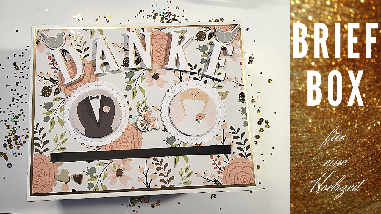Briefbox f&uuml;r Geldgeschenke | Hochzeit DIY  | MME Bliss