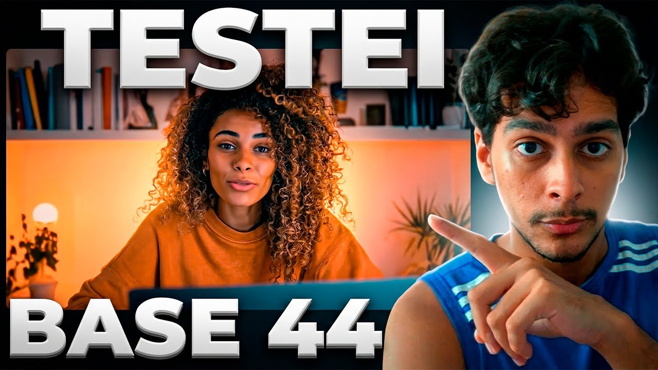 🙄Testei o BASE 44 (Não aguento mais...)